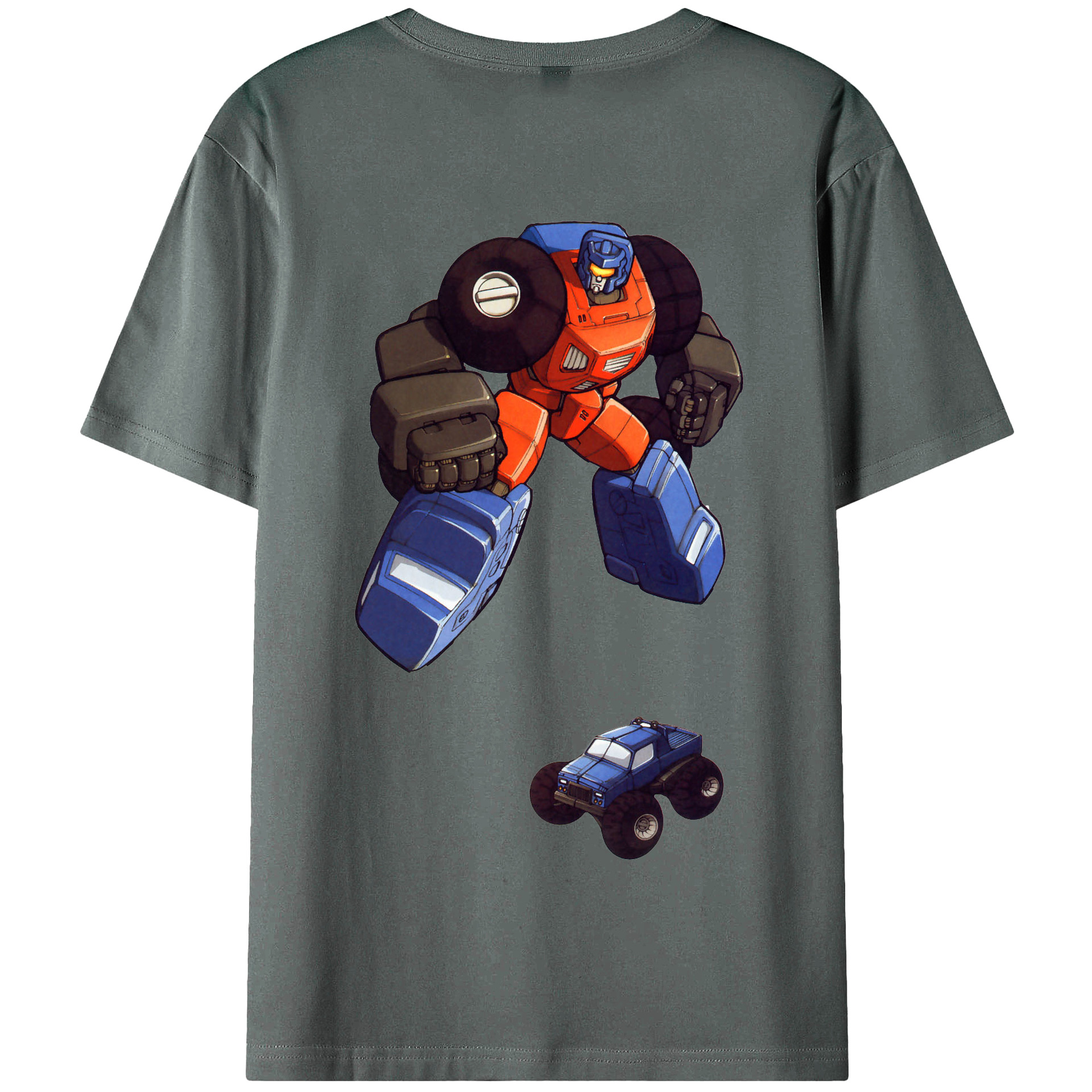 （画像用）  綿100％半袖Tシャツ（背面プリント）